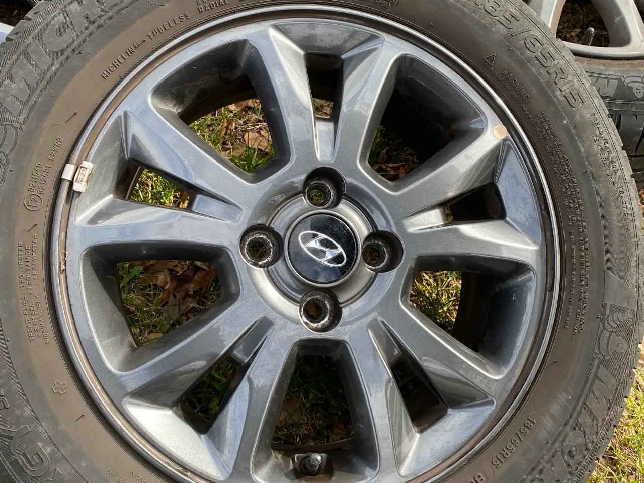 Billede 1 - Originale Hyundai i20 15" hjul m. Michelin 