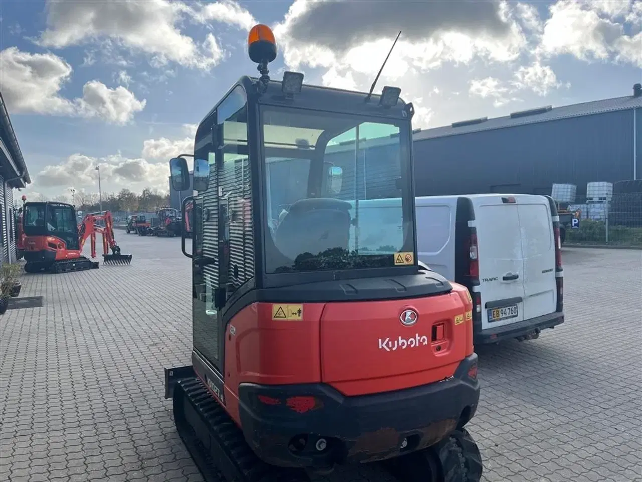 Billede 16 - Kubota kx027-4 Rotortilt + Centralsmørring