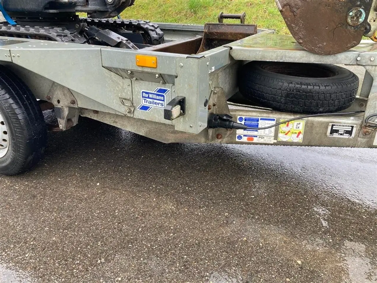 Billede 23 - Ifor Williams GX 84 Maskintrailer med rampe og mange bindeøjer