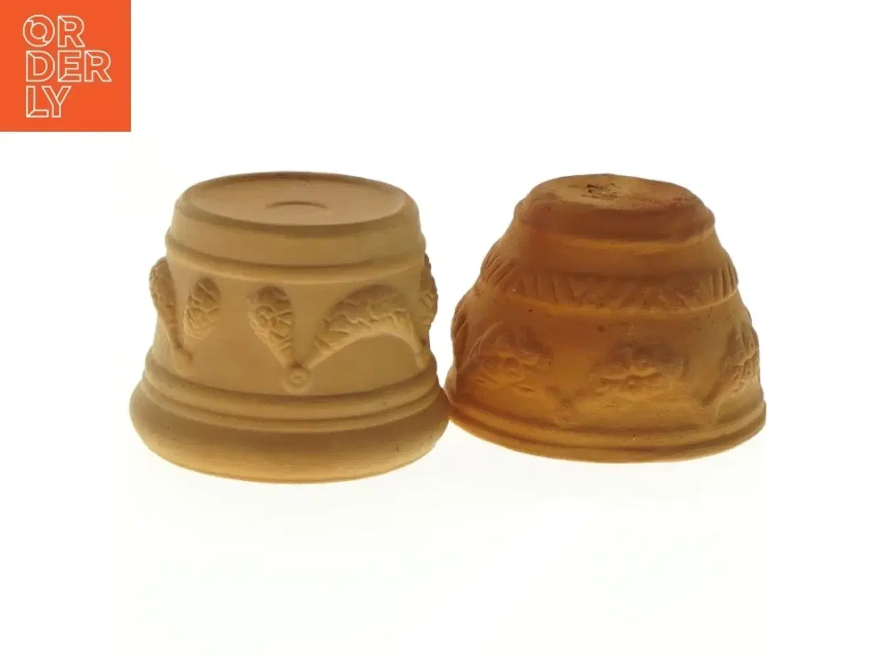 Billede 2 - Terrakotta krukker (str. 7 x 9 cm og 10 x 7 cm)