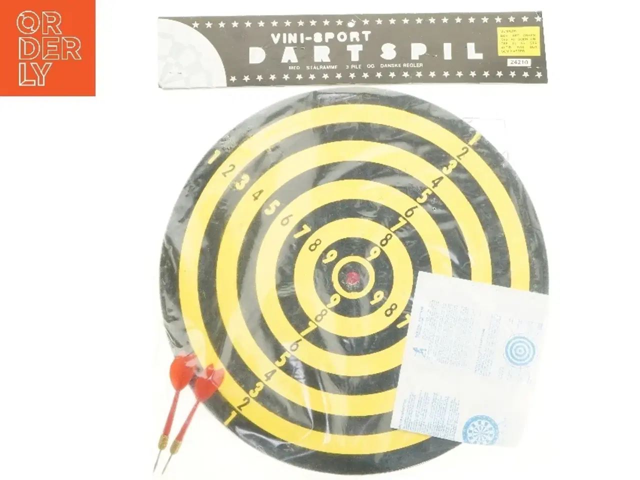 Billede 1 - Dart skive med pile fra Vini-sport (str. Ø 38 cm)
