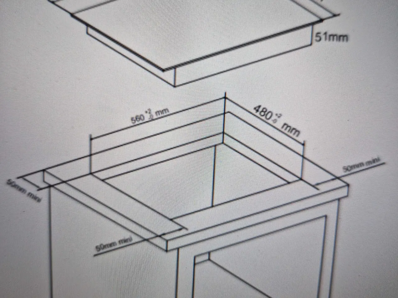 Billede 2 - Glaskaramisk kogeplade 