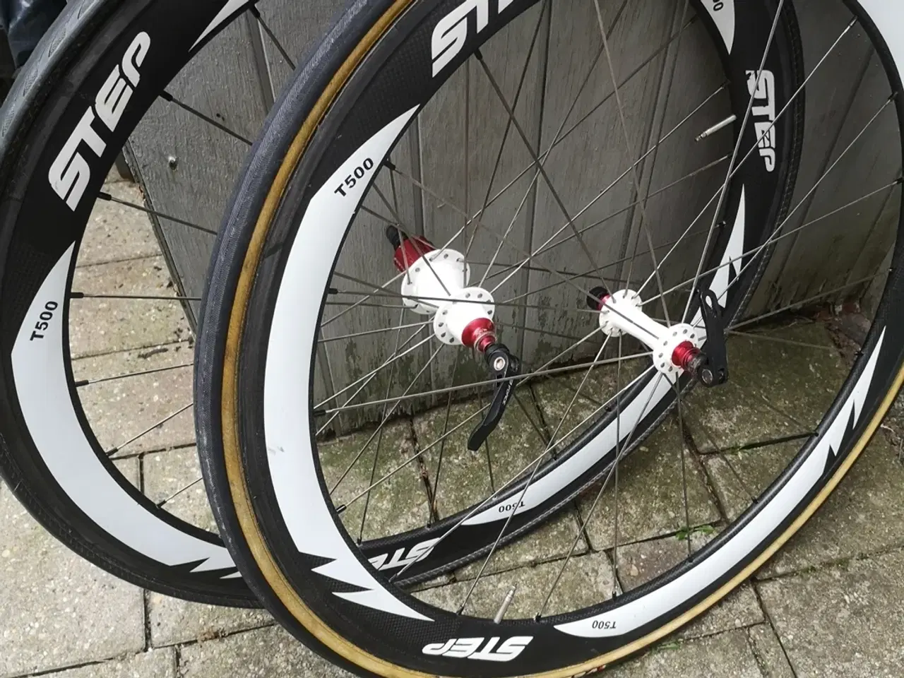 Billede 1 - Tubular STEP T500 Carbon 50mm Road Wheels – Fremra