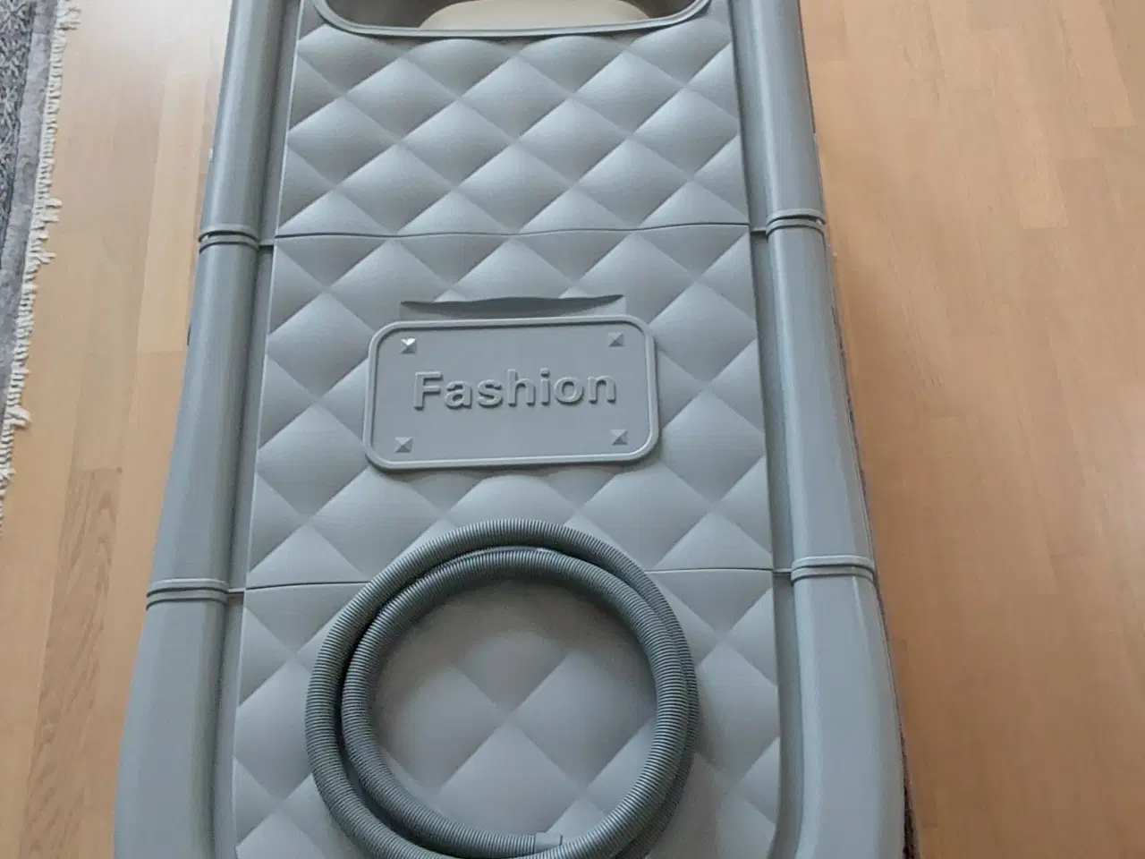 Billede 1 - Foldebadekar med låg og termometer 149 x 62O cm.