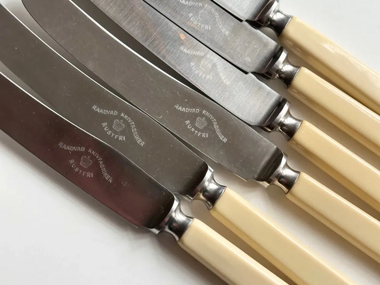 Billede 4 - Raadvad bordknive, 6 stk samlet