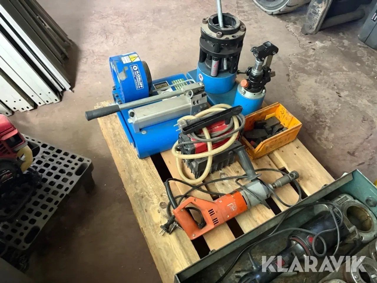 Billede 4 - Hydraulisk slangepresse sæt med tilbehør