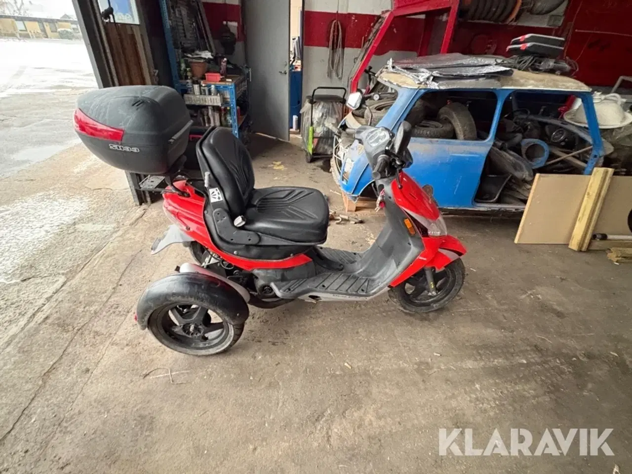 Billede 4 - 3 hjulet scooter Derbi Bullet