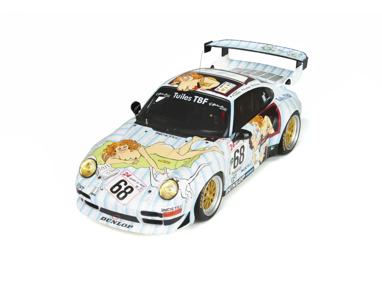 Billede 7 - 1998 Porsche 911 / 993 GT2 #68 Le Mans - 1:18