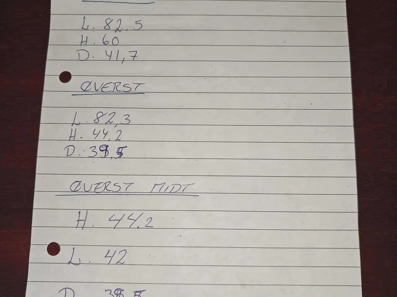 Billede 6 - Svæve reol over og underskabe