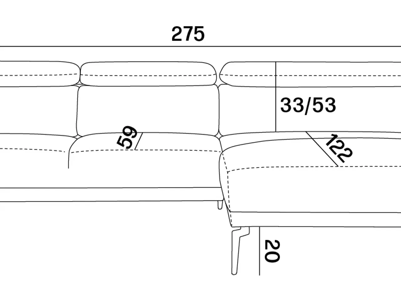Billede 11 - ZAVIK HJØRNESOFA 275x165