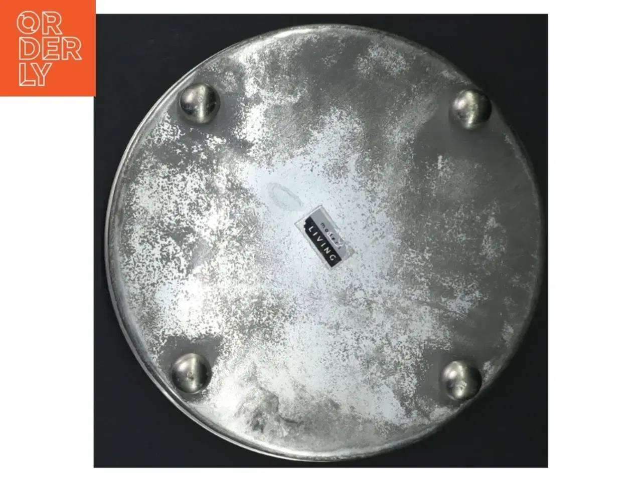 Billede 4 - Dekorativ bakke i metal fra Mordern Living (str. Ø. 17,5 cm)