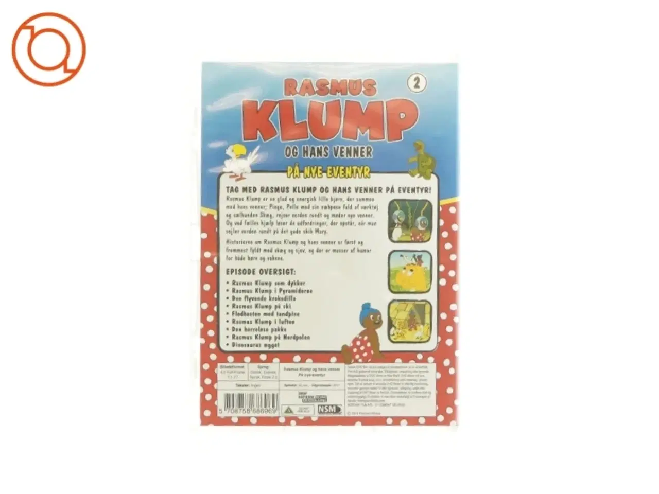 Billede 2 - Rasmus klump og hans venner på nye eventyr (DVD)