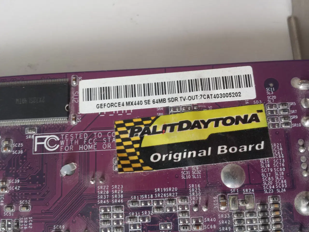 Billede 3 - PalitDaytona, GeForce 4 MX440 SE 64MB