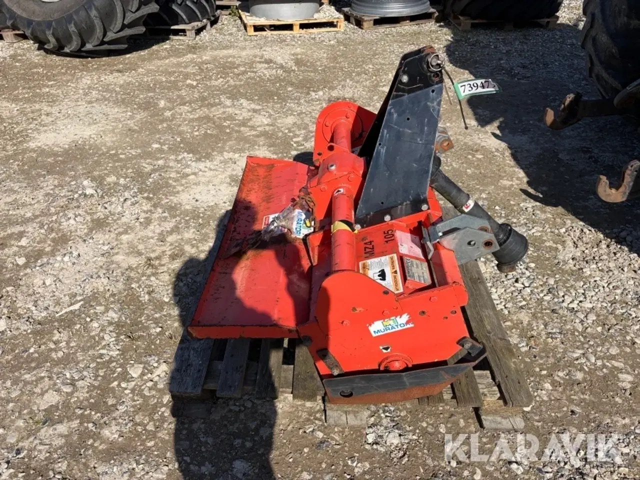Billede 6 - Fræser Muratori MZ4 105 med pto aksel