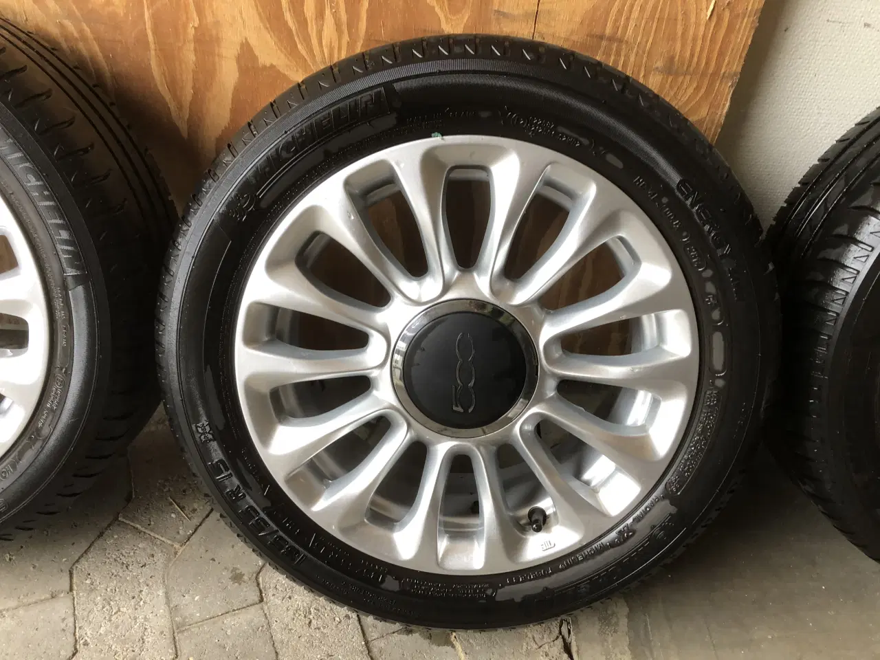 Billede 3 - Originale Fiat 500 Lounge fælge sommerhjul