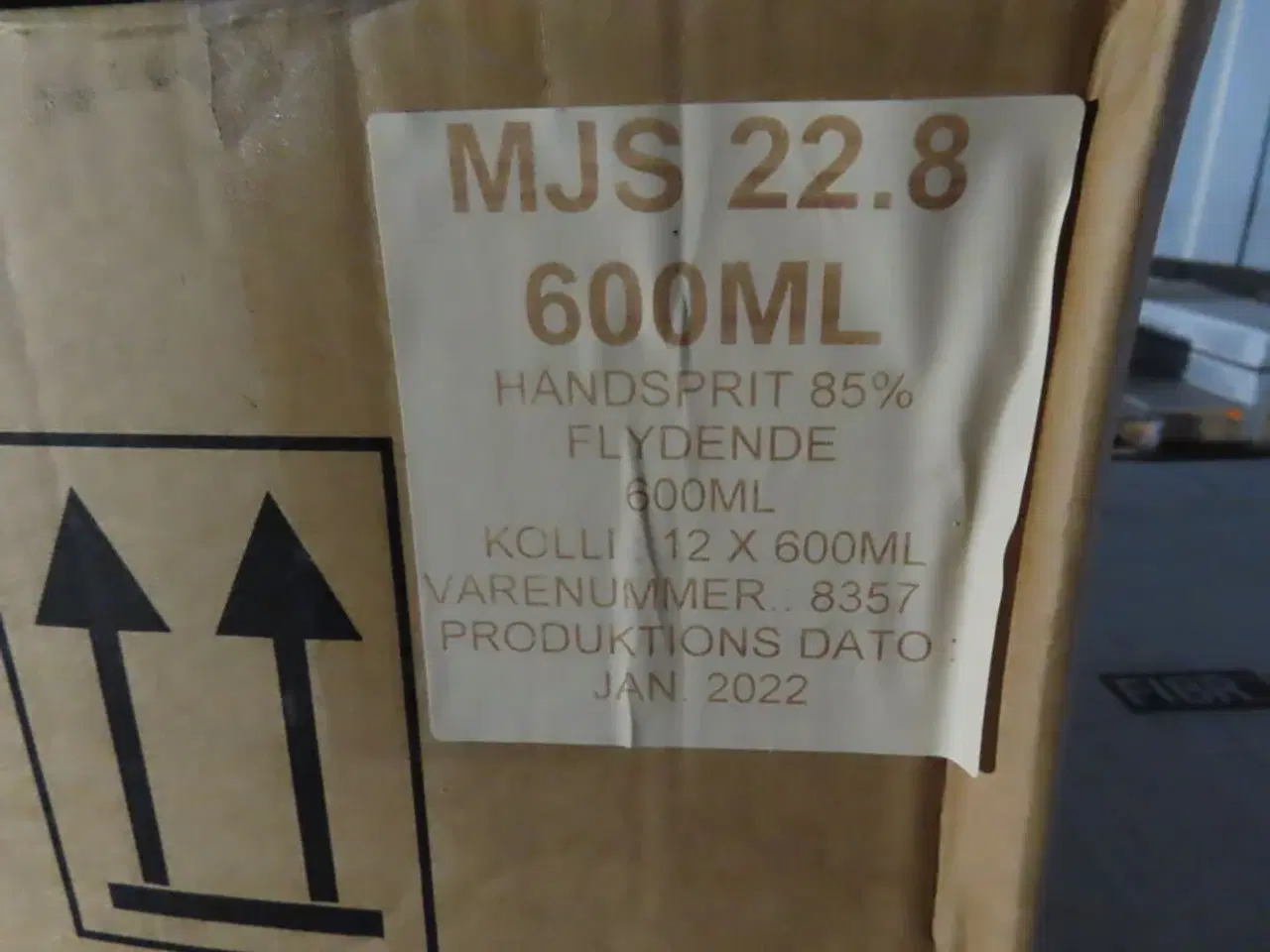 Billede 3 - 12x600ml. flydende håndsprit 85%