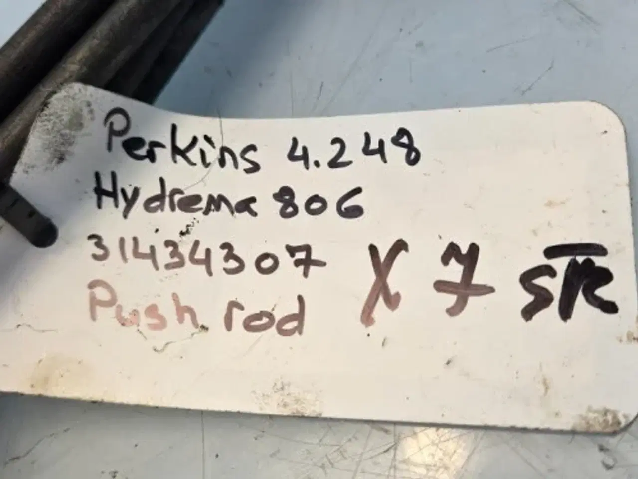 Billede 10 - Perkins 4.248 Stødstænger 31434307   7Stk