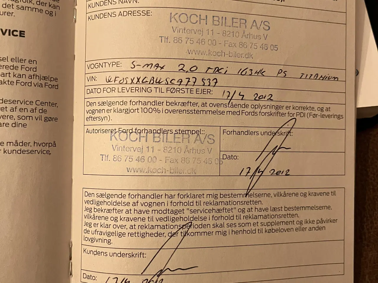 Billede 10 - Ford S-Max 2.0 TDCi Automatgear