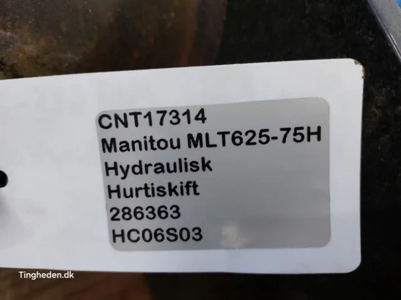 Billede 17 - Manitou MLT625-75H Hydraulisk Hurtiskift 286363