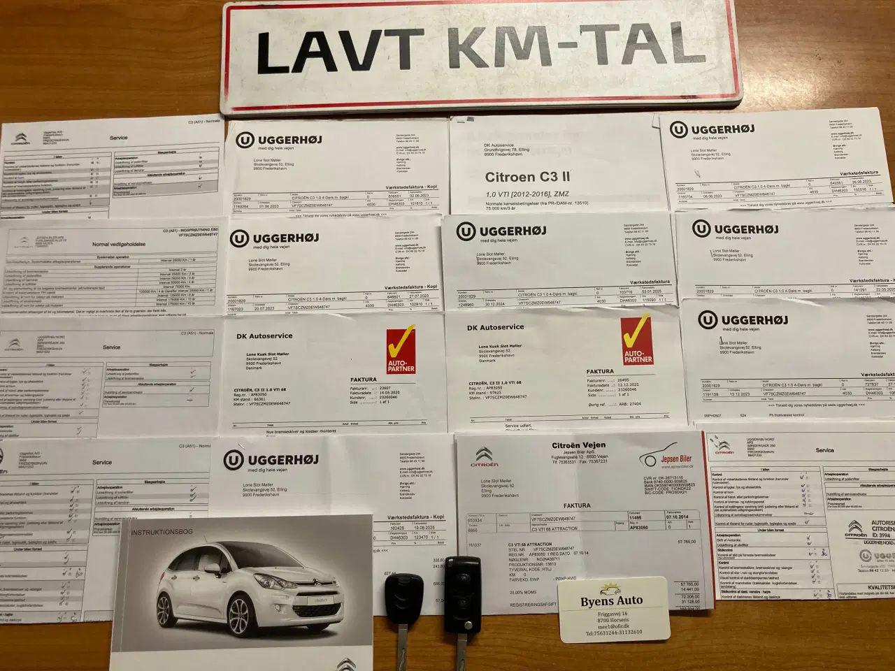 Billede 16 - Citroen C3 1.0 VTi Nysyn Meget Pæn Kun kørt 124000