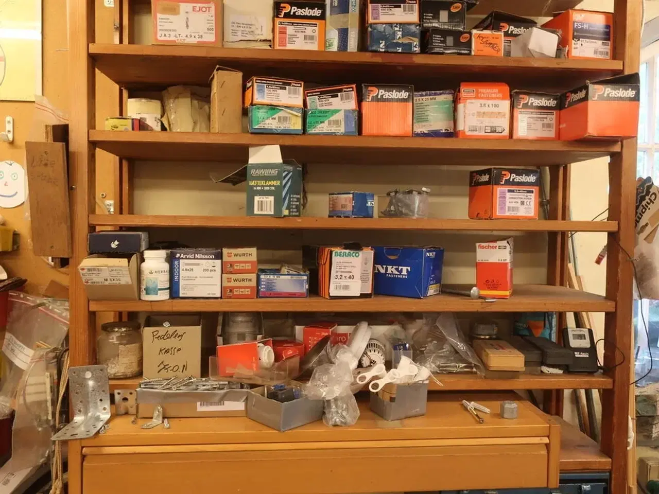 Billede 95 - Ryd hele værkstedet for løse dele