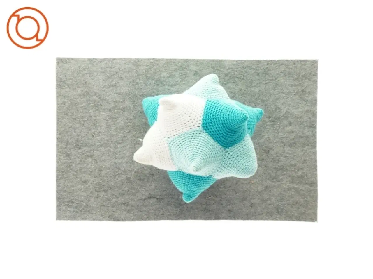 Billede 1 - Bamse i stjerneform (str. 20 x 20)