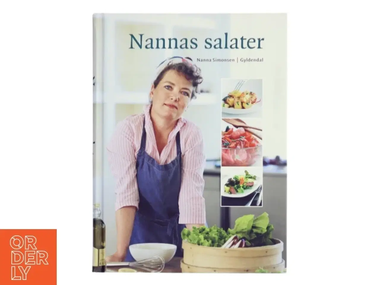 Billede 1 - Nannas salater af Nanna Simonsen (f. 1956) (Bog)