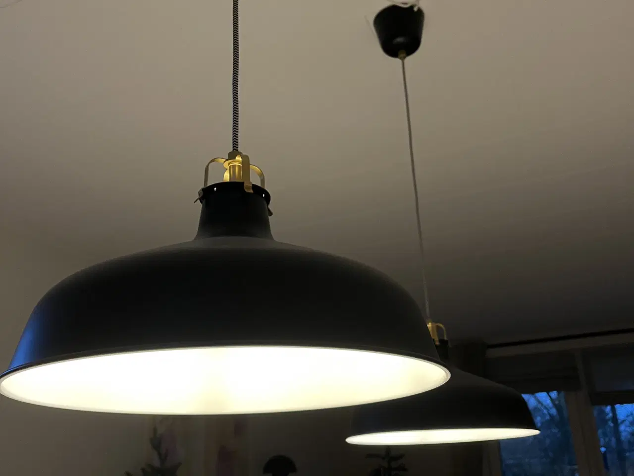 Billede 1 - 2 stk spisebordslamper