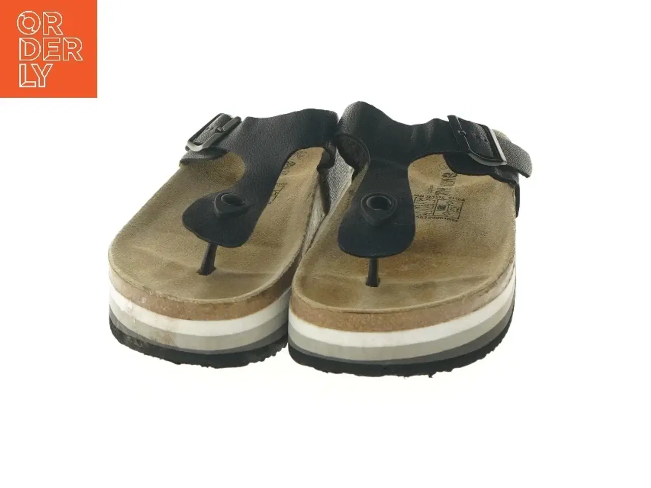 Billede 3 - Damesandal med tåsplit fra Natural Walk (str. 39 )