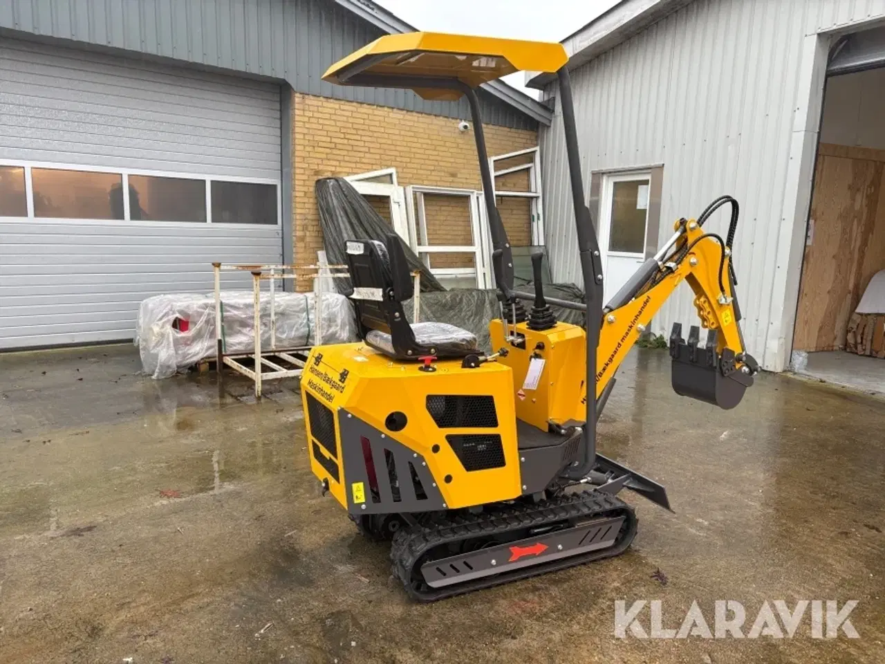 Billede 3 - Minigraver  Vote Vtw-08 med redsskabpakke