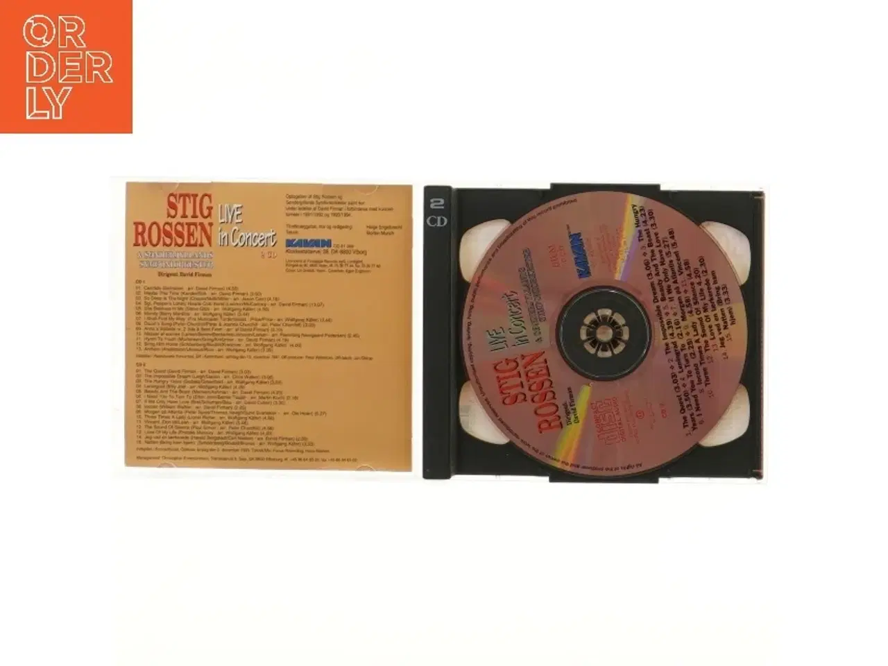 Billede 2 - Stig Rossen Live in Concert 2 CD