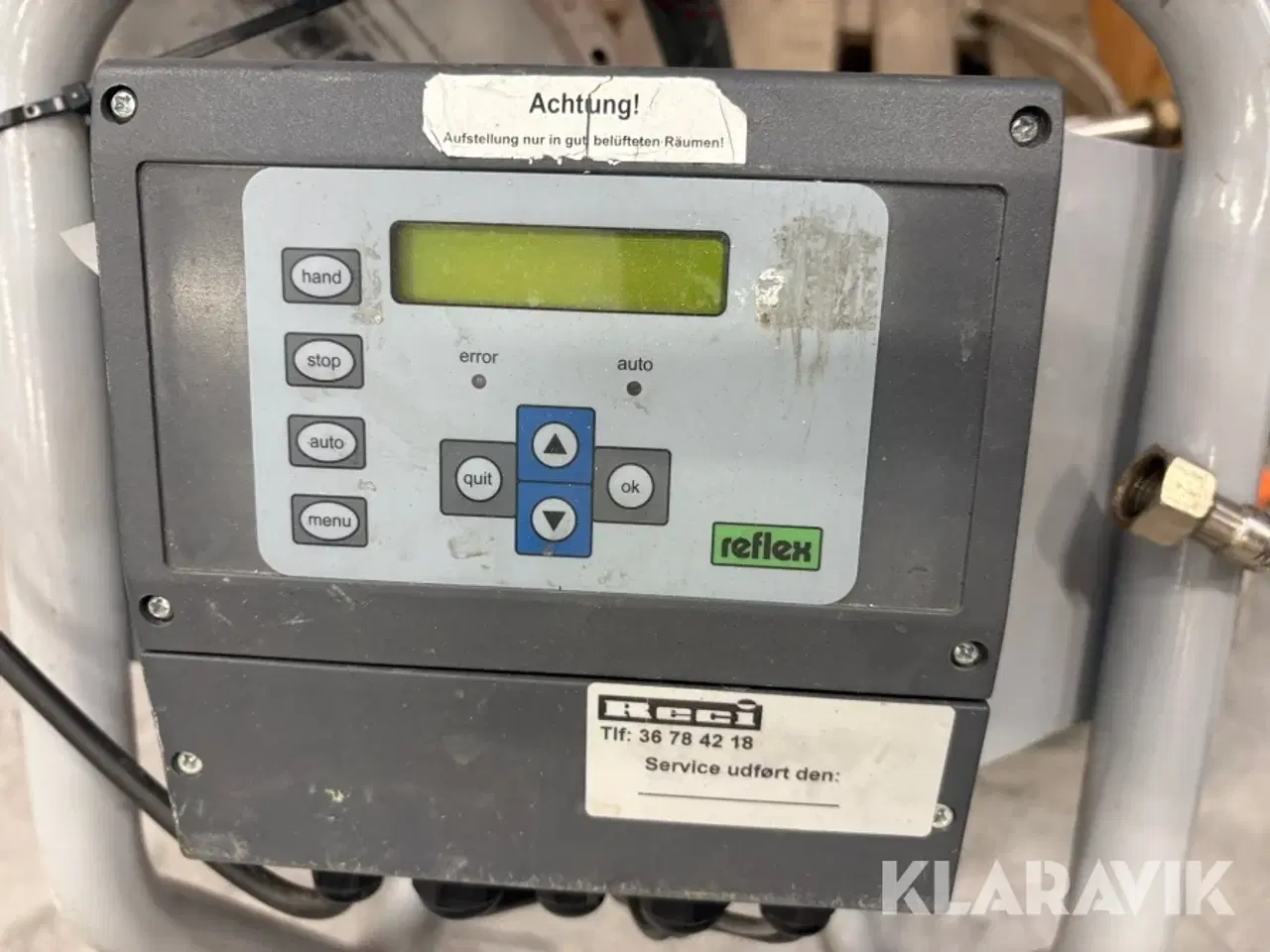 Billede 5 - trykholdesystem / affugtningsanlæg Reflex Winkelmann Servitec 60 MKH