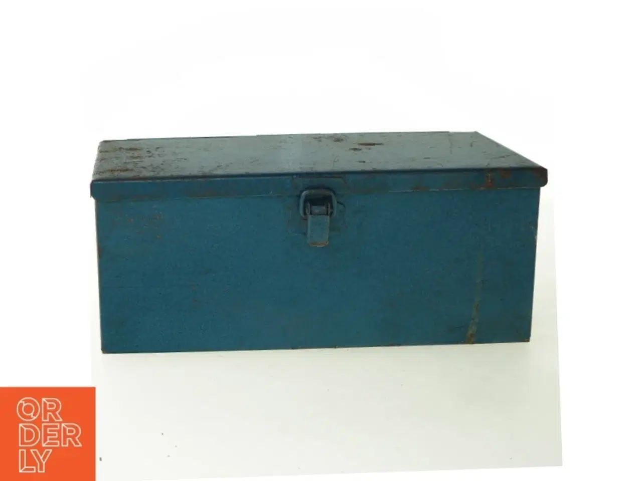 Billede 1 - retro Metal kasse (str. 26 x 12 x 11 cm)