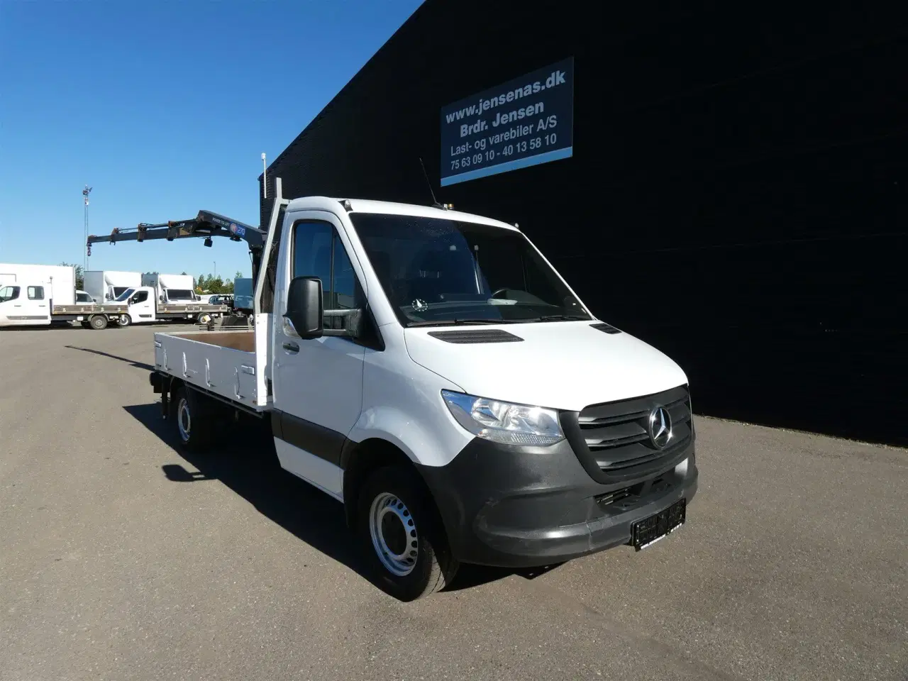 Billede 2 - Mercedes-Benz Sprinter 316 LAD/ KRAN 2,1 CDI A2 163HK Ladv./Chas. Man.