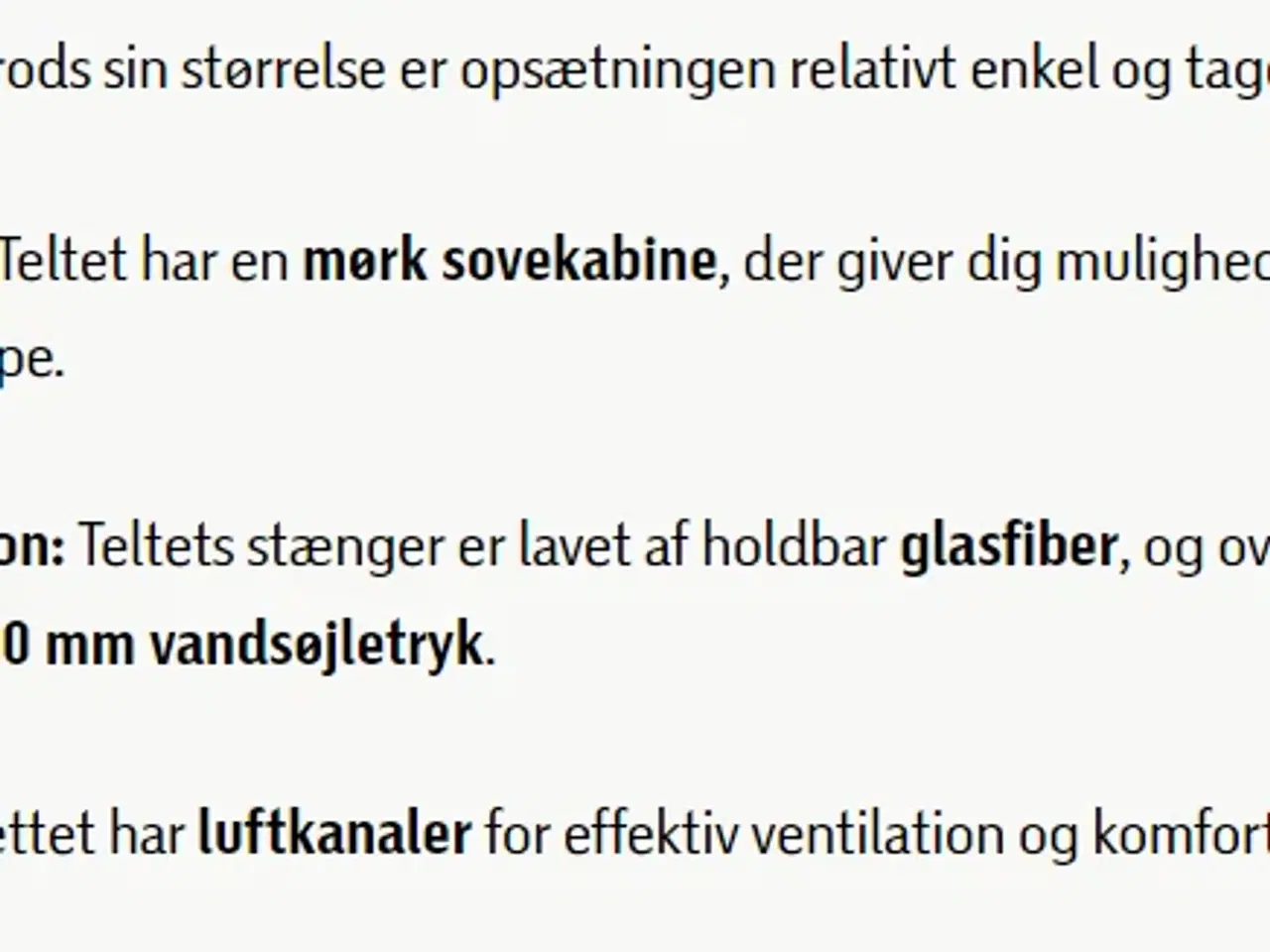 Billede 1 - 2-3 personers telt