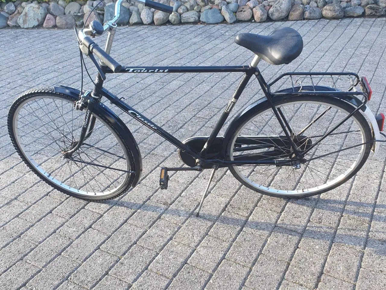 Billede 1 - Fed sort retro herrecykel