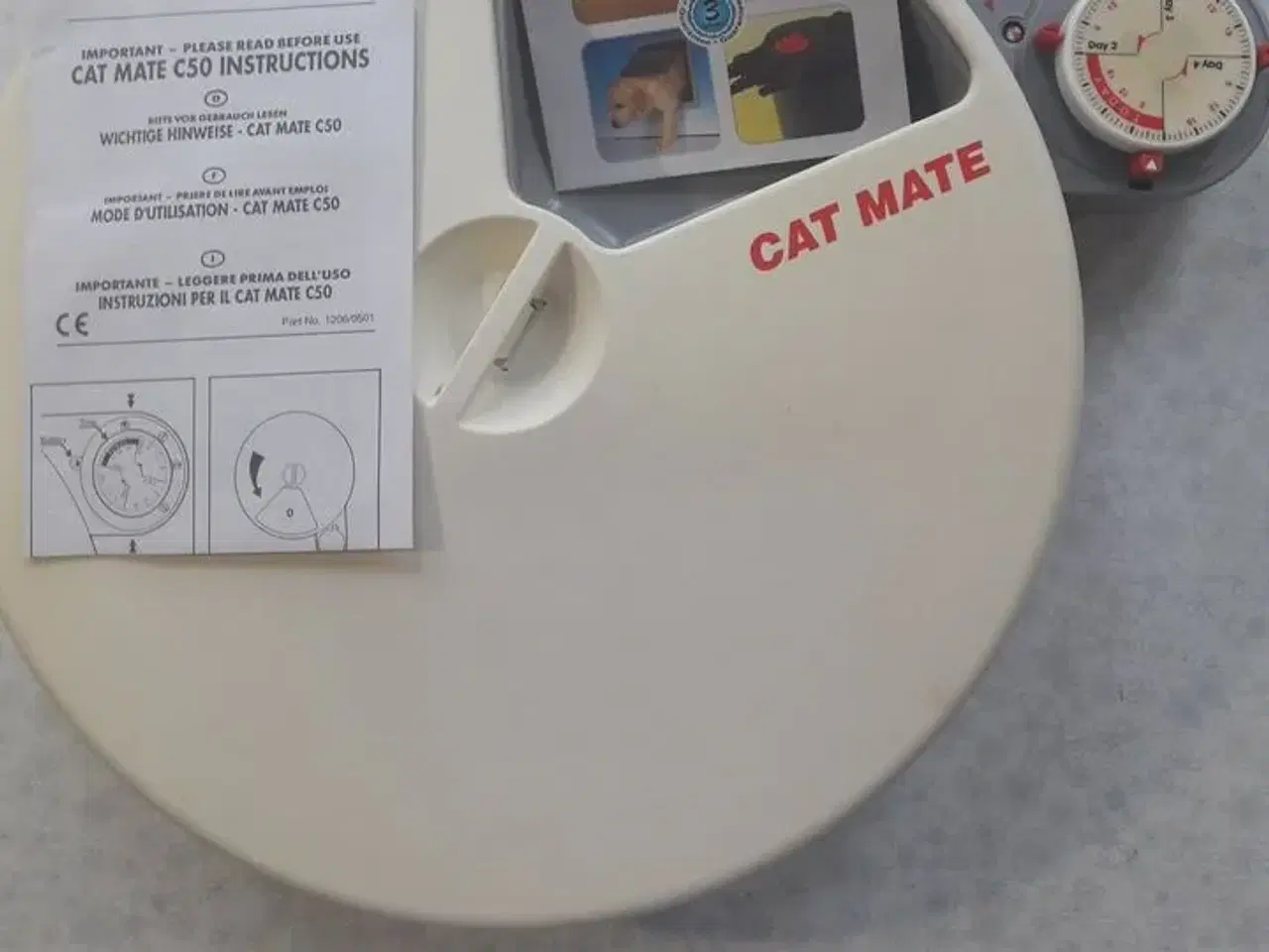 Billede 2 - Timerstyret madskål til dyr