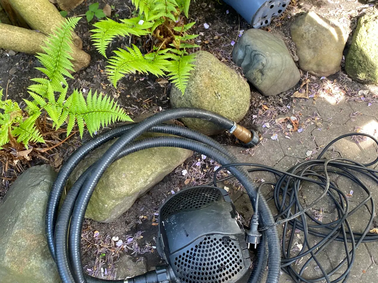 Billede 4 - Havedam pumpe med slange
