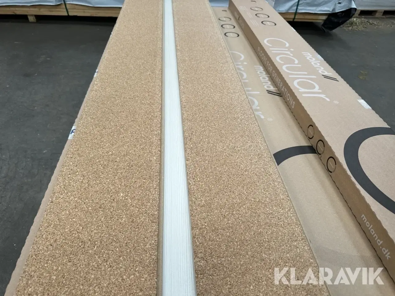 Billede 6 - Gulv Moland Pine Cork Plank Northern White 53,32 m2