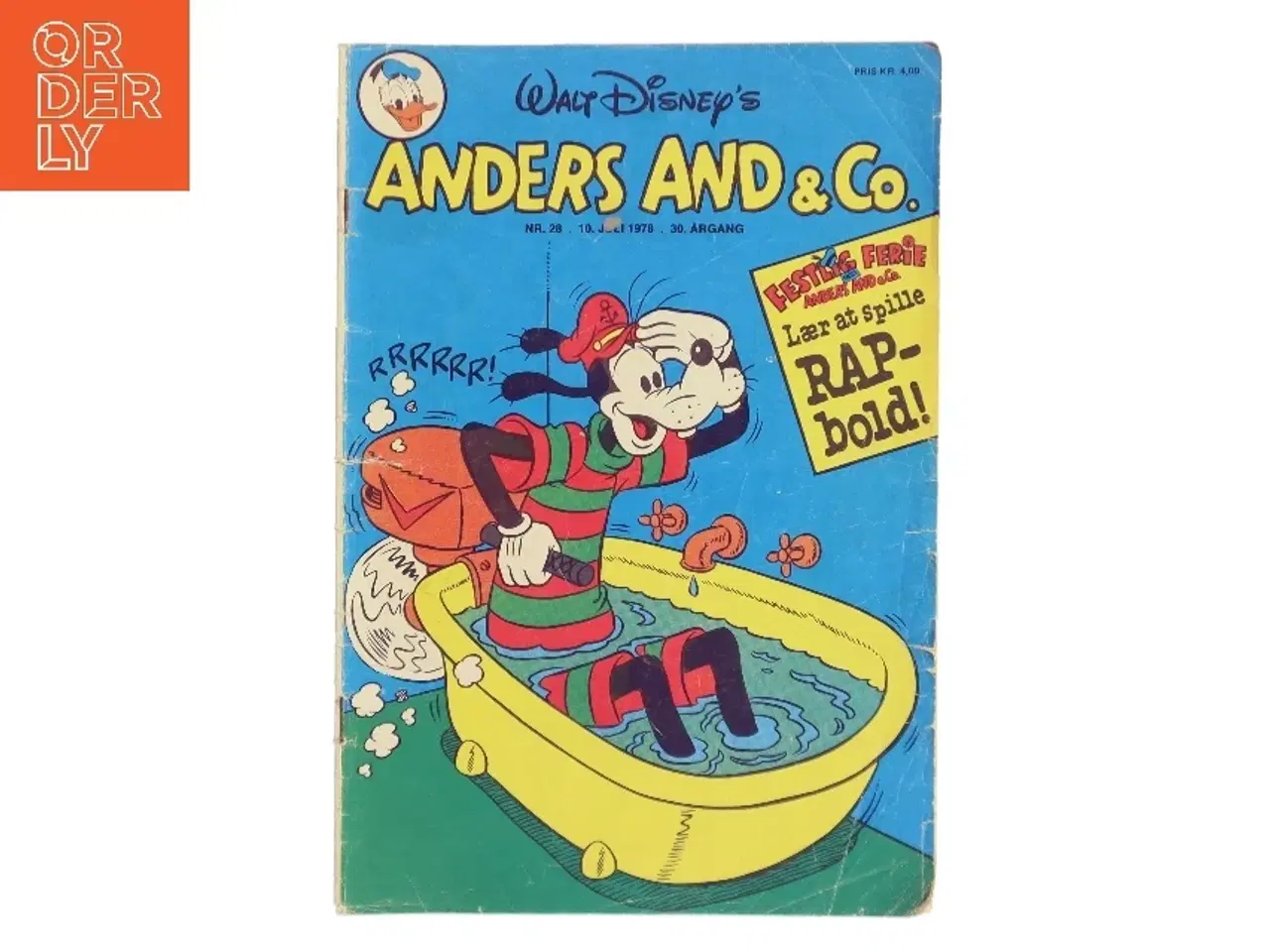 Billede 1 - Anders And & Co. Nr. 28 - 10. Juli 1978 - 30. årgang (Bog)