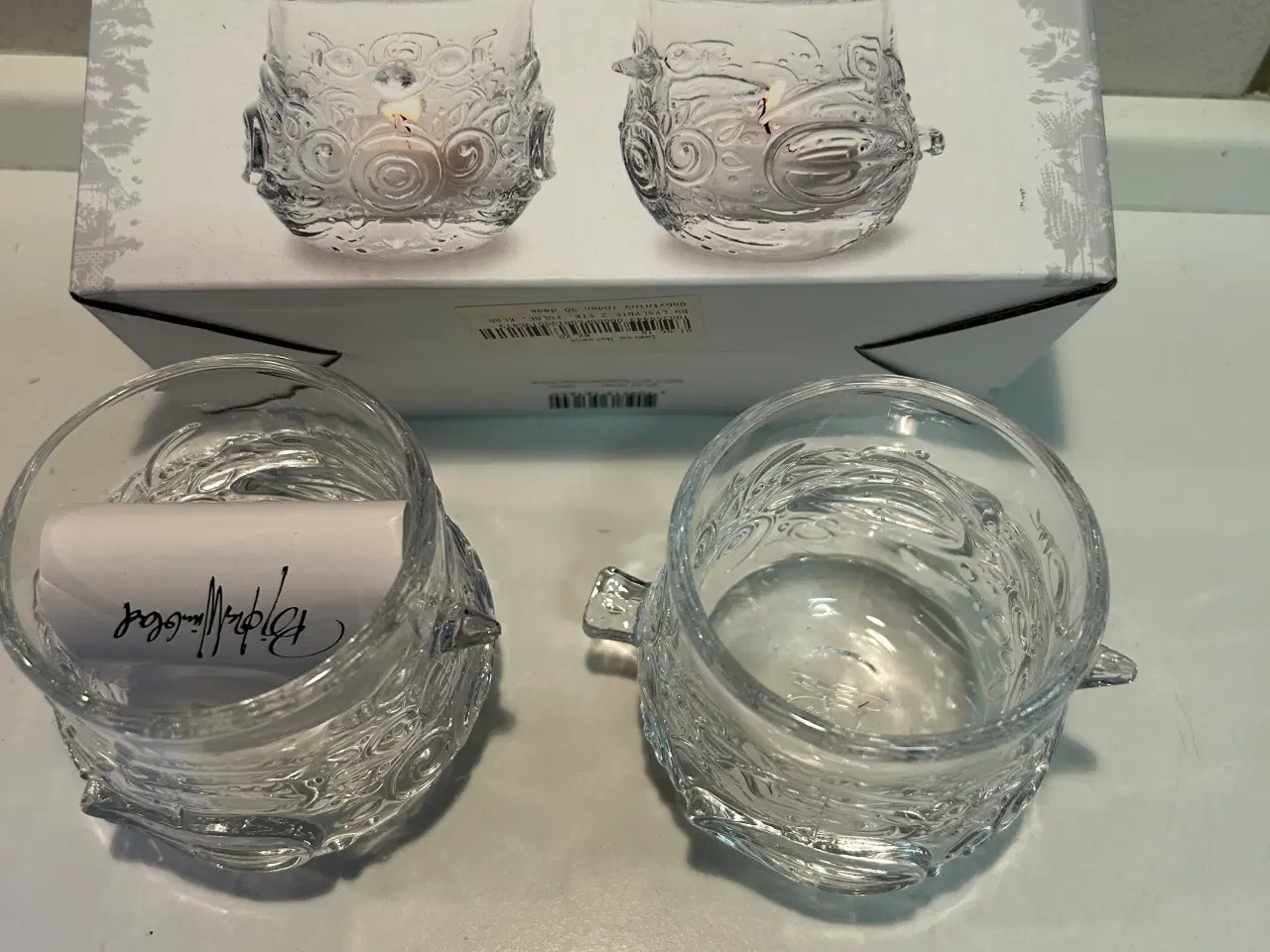 Billede 2 - Ny glas lysestager