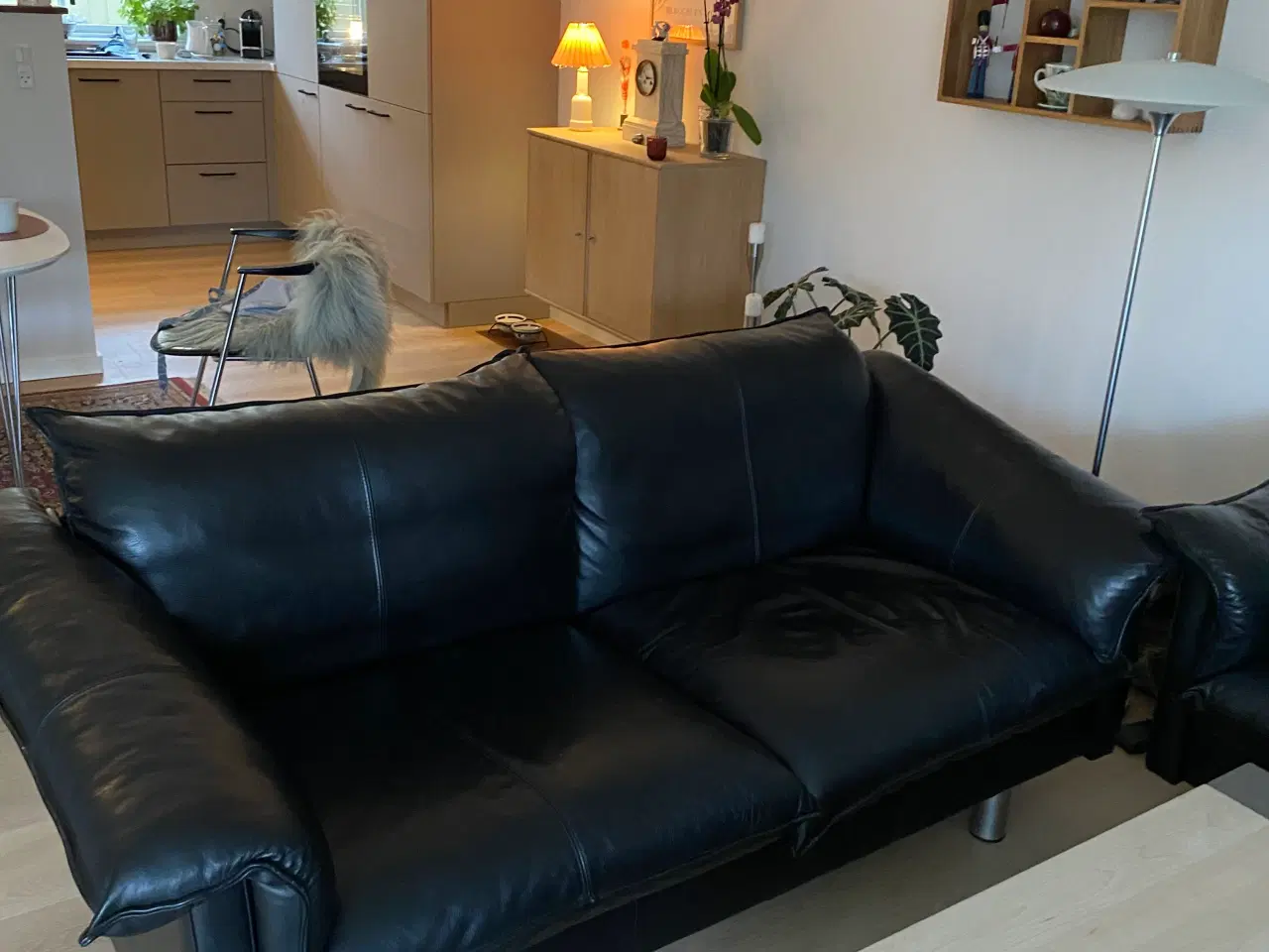 Billede 1 - Dansk design Skalma lædersofaer
