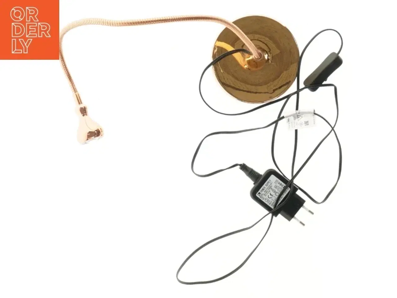 Billede 1 - LED væglampe med fleksibel arm (str. 60x12 cm)