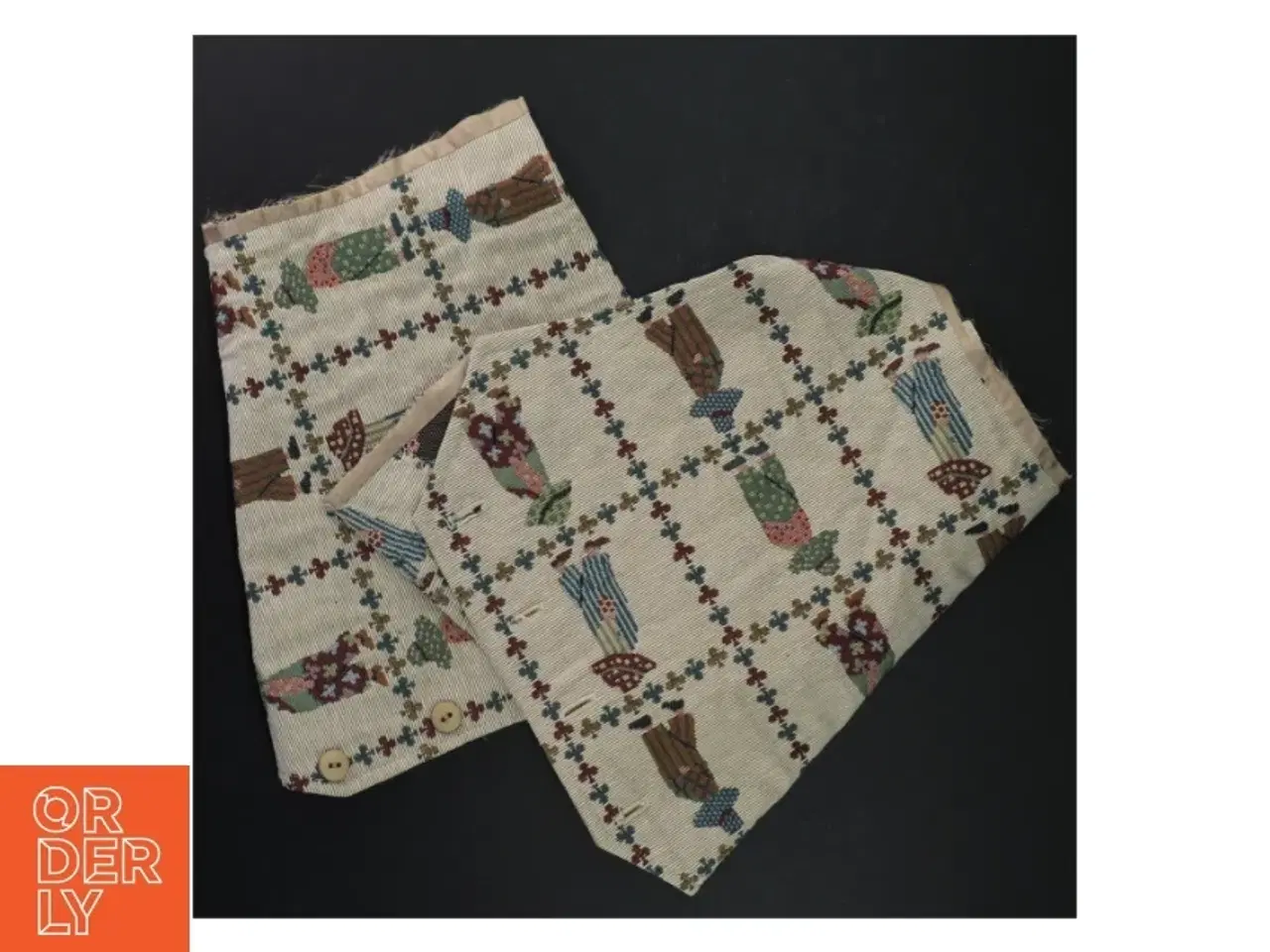 Billede 5 - Forstykker til vest (str. 47 x 25 cm)