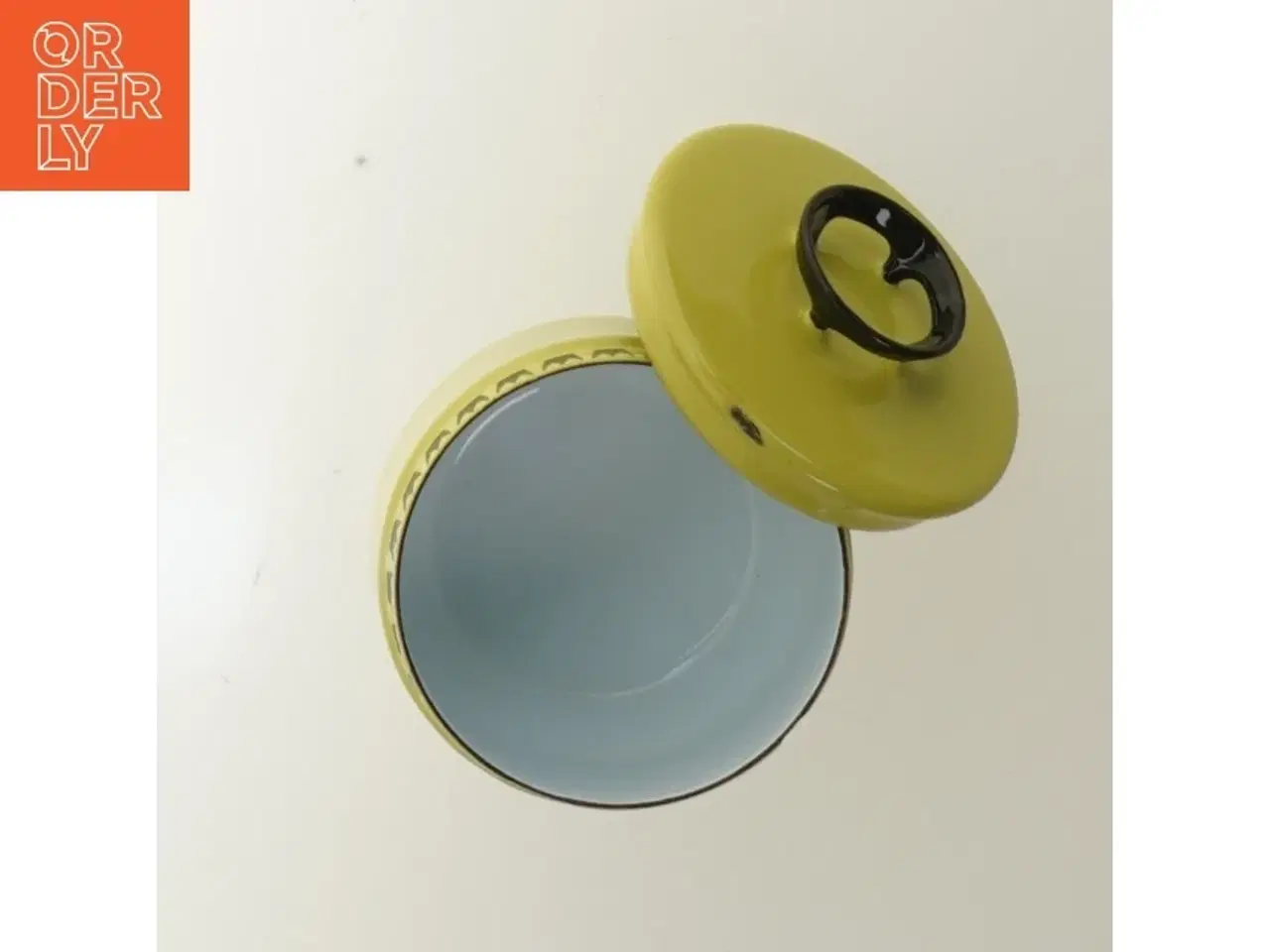 Billede 5 - Lågkrukke fra Dan Kok (str. Ø 9x8 cm)