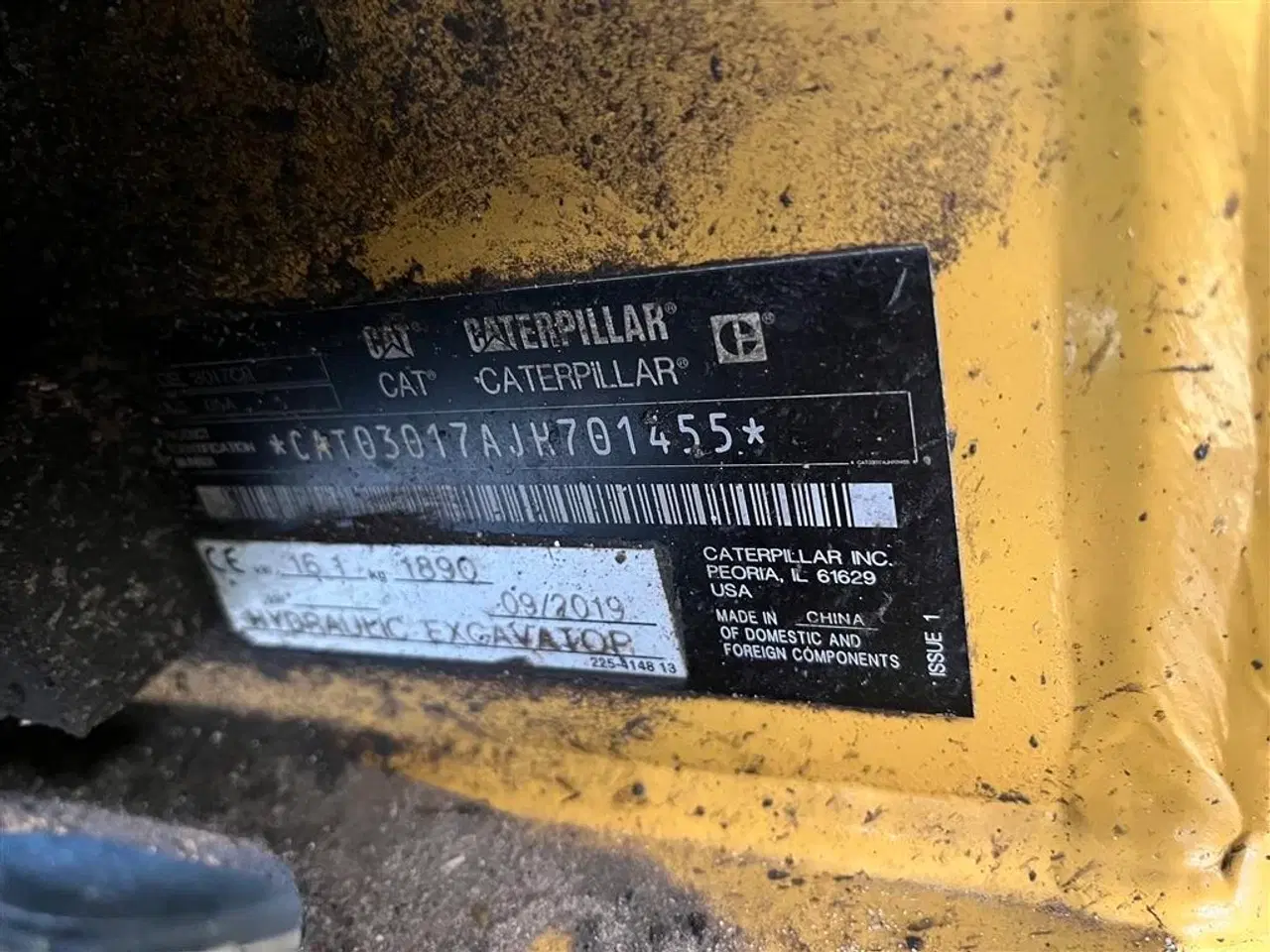 Billede 16 - CAT 301.7 cr. med udskudsarm og Tiltman