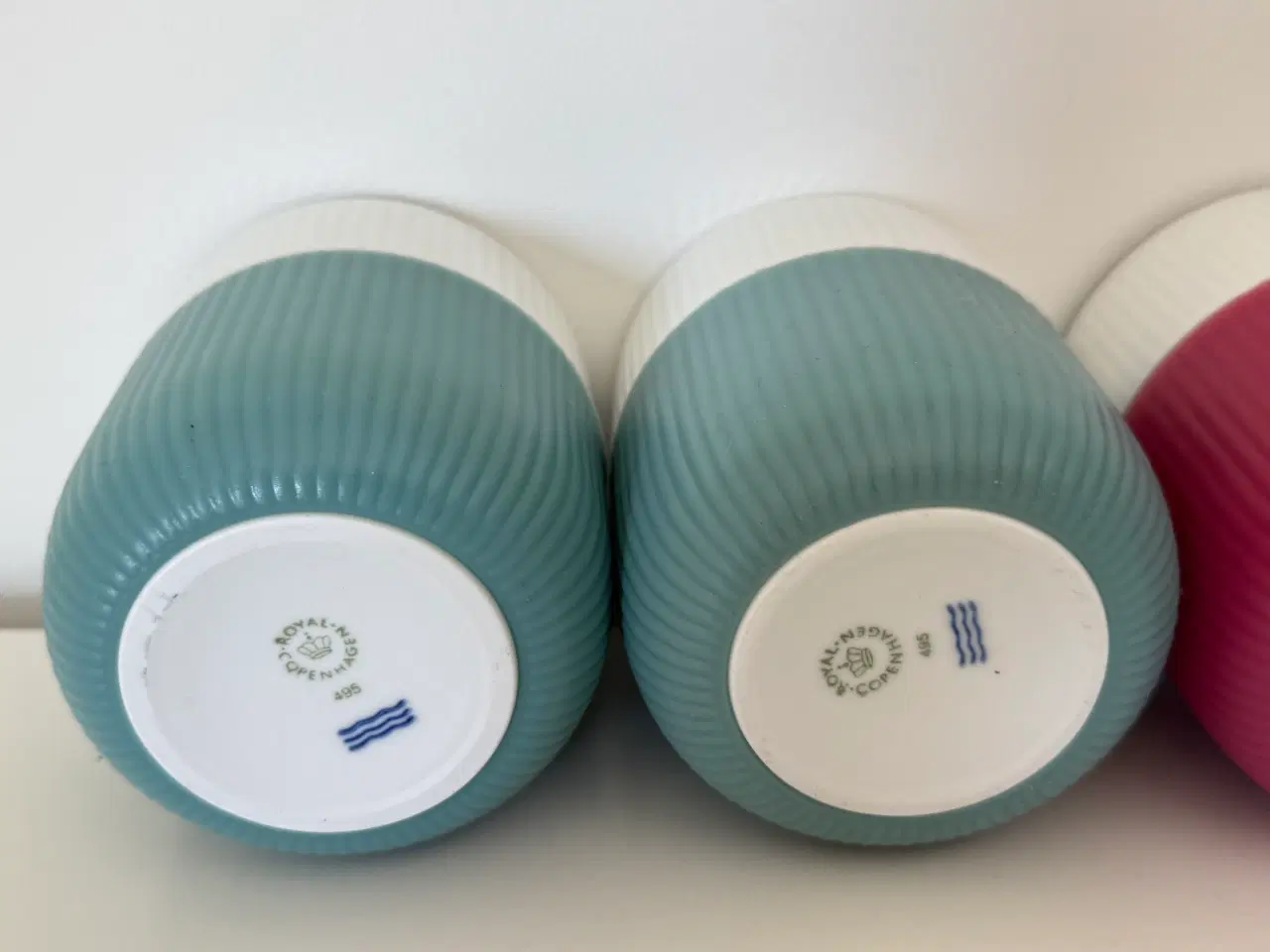 Billede 7 - Fem Royal Copenhagen Contrast krus.