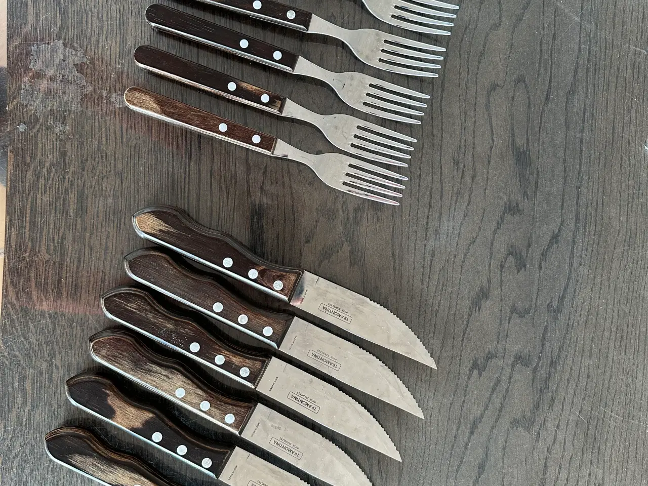 Billede 2 - Tramontina jumbo grillbestik (6 sæt)