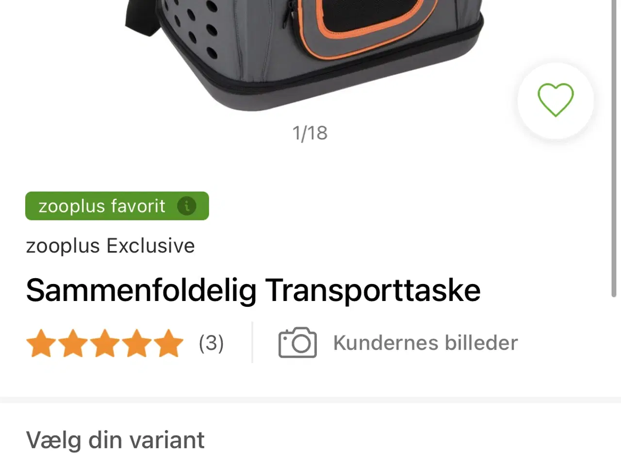 Billede 3 - Transporttaske til kat