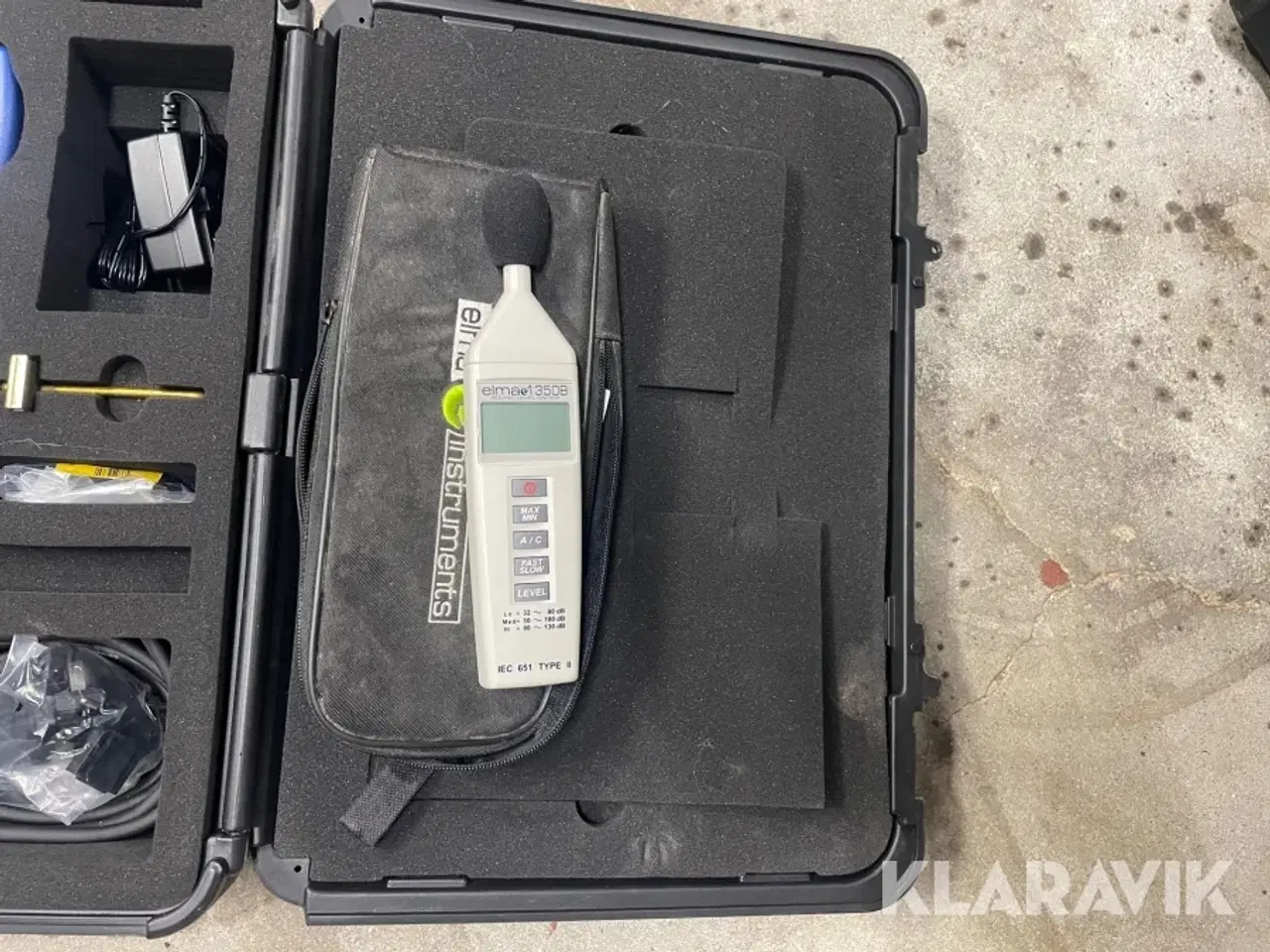 Billede 3 - Ventilations måler - lydmåler VelociCalc - Elma